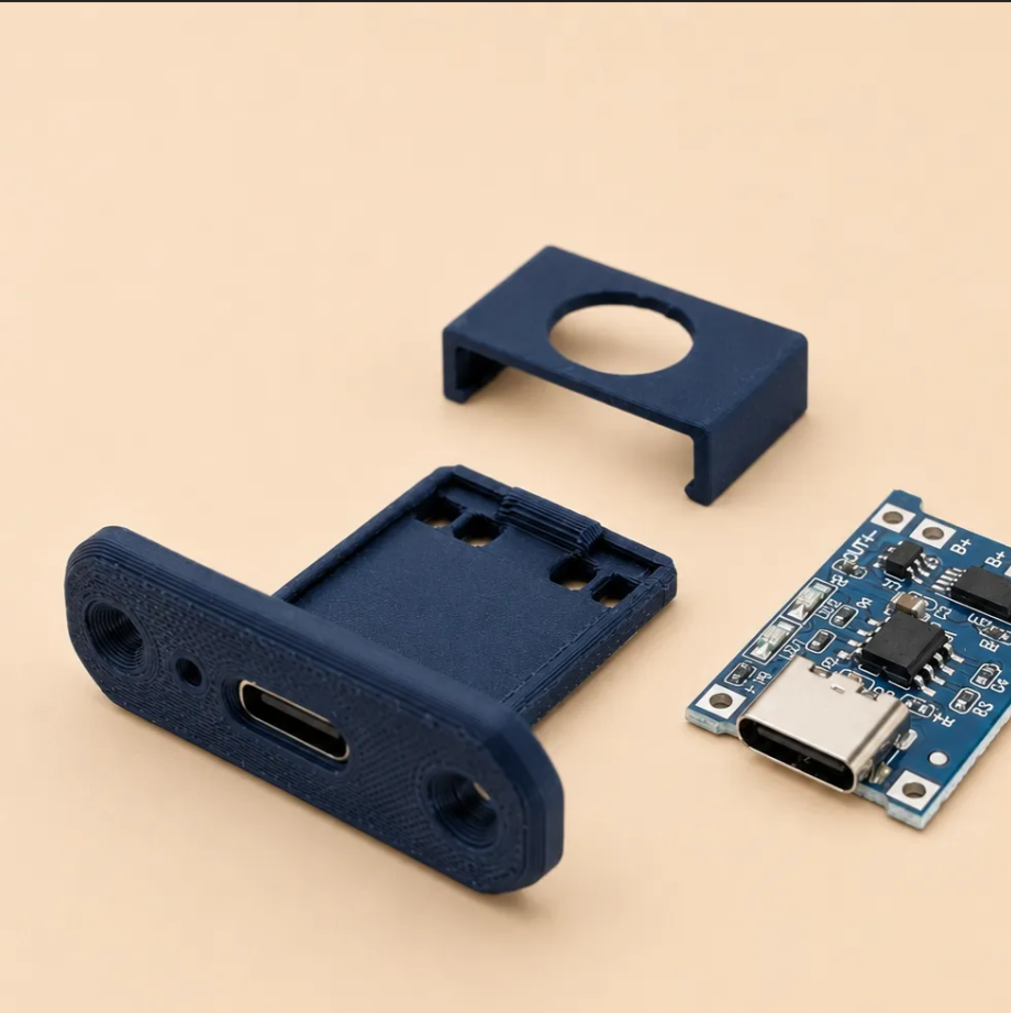 رو پنلی ماژول شارژ TP4056 Type-C