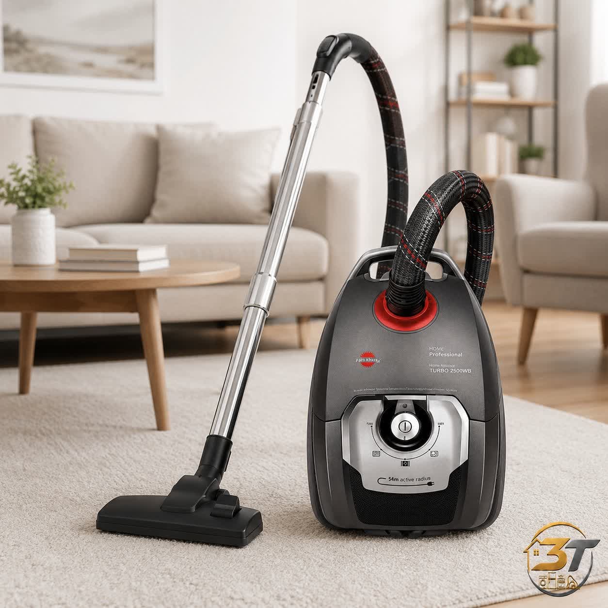 جاروبرقی پارس خزر مدل Turbo 2500WB