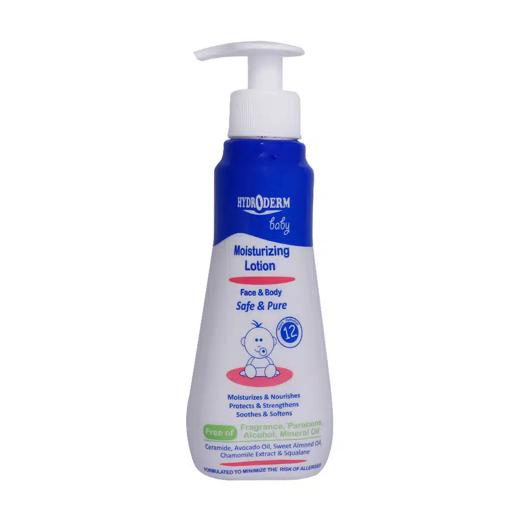 هیدرودرم لوسیون مرطوب کننده صورت و بدن نوزادان hydroderm