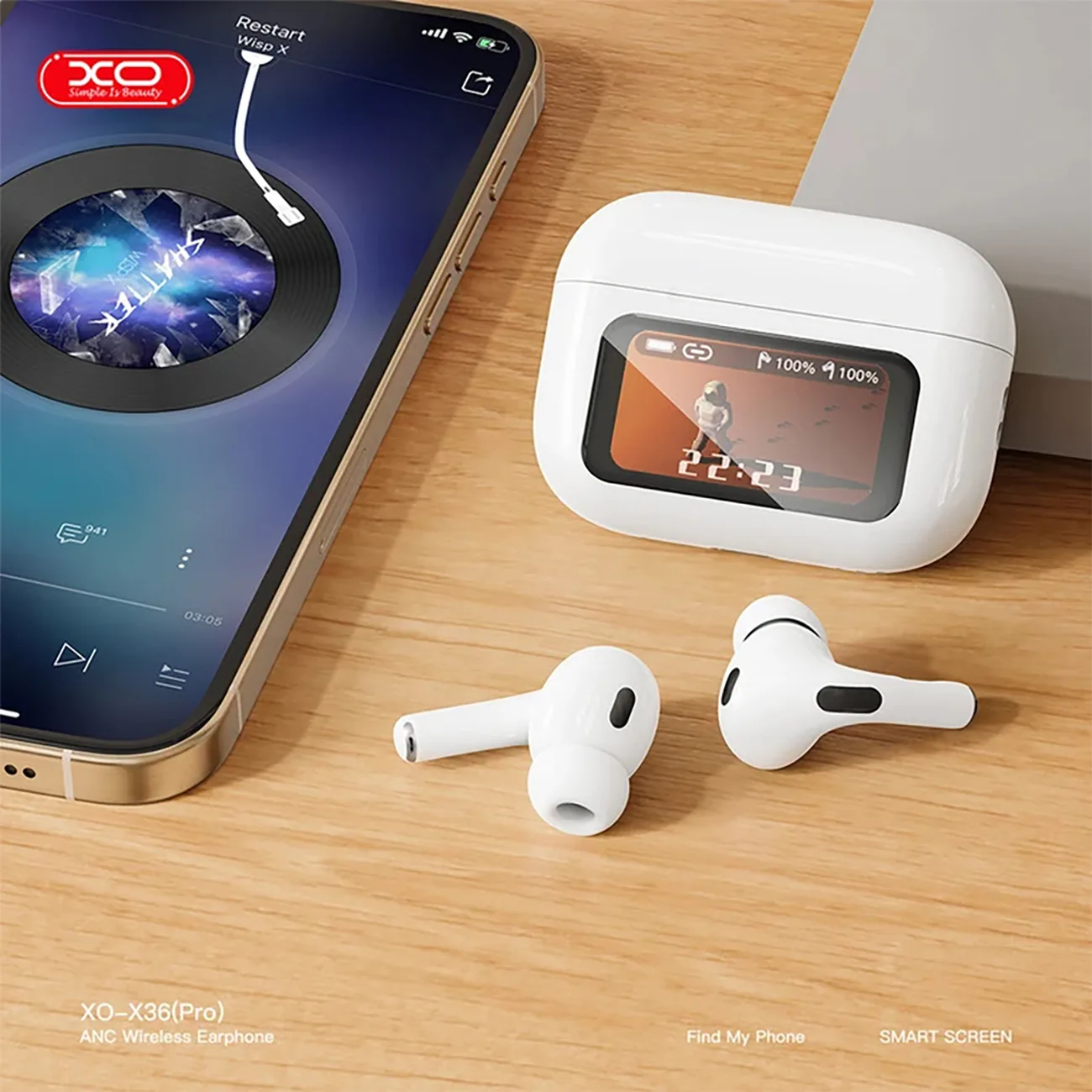 هندزفری بلوتوثی 5.3 نویز کنسلینگ ایکس او X36 PRO