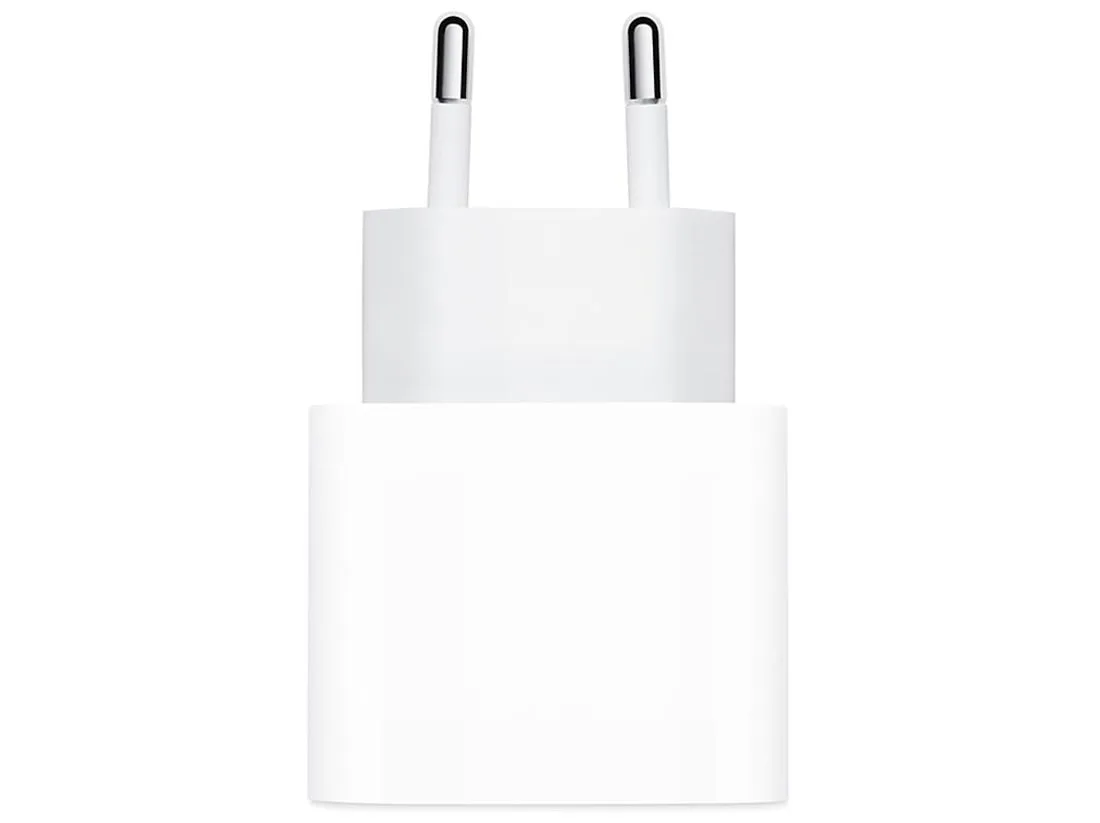 شارژر دیواری اصلی تایپ ‎سی 20 وات اپل برای آیفون و آیپد Apple 20W Type-C Poxer Adapter