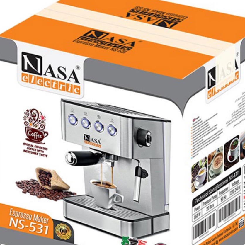 اسپرسوساز ناسا الکتریک مدل NS531 ظرفیت 1.5 لیتر
