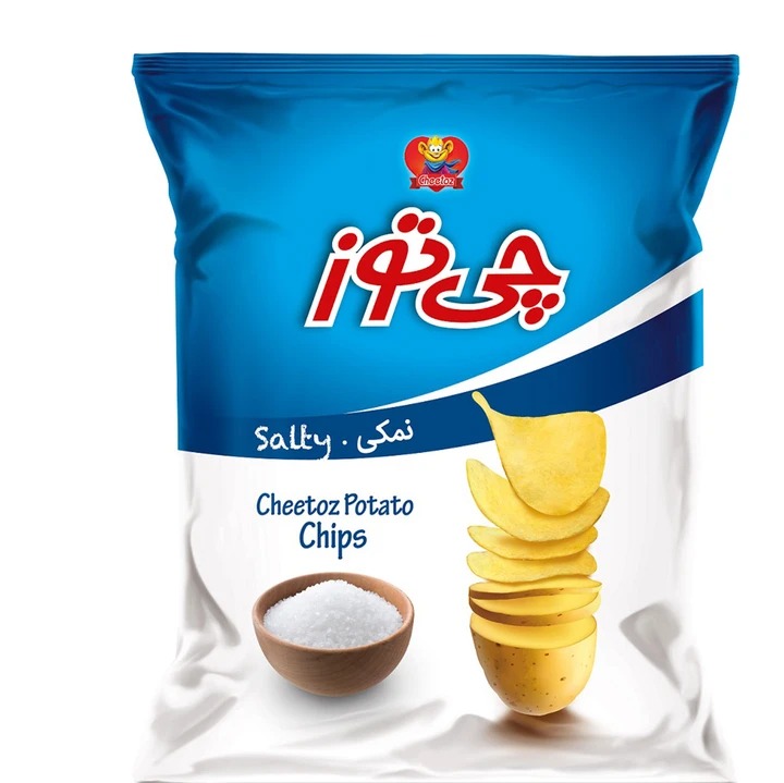 چیپس نمکی چی توز - 65 گرم