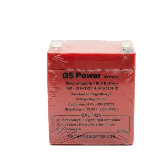 باتری 12 ولت 4.5 آمپر GS POWER