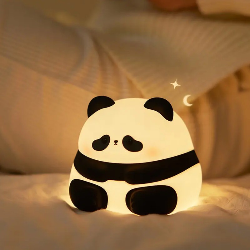 چراغ خواب کودک مدل Cute Silicone Panda