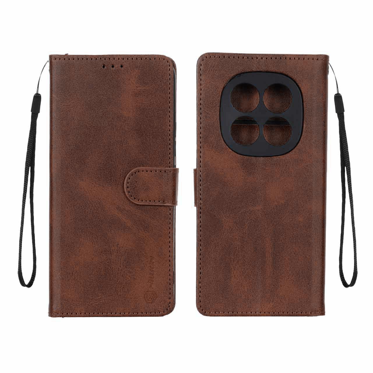 کیف موبایل مگنتی مدل Xiaomi Redmi Note 15 Pro Plus - قهوه ای
