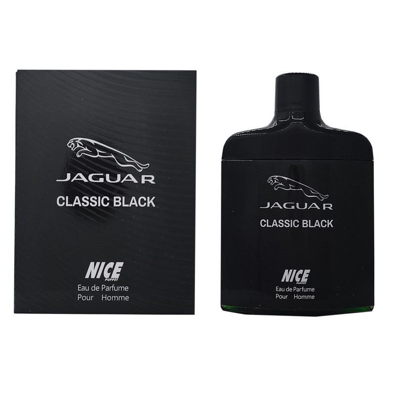 ادو پرفیوم مردانه نایس پاپت مدل Jaquar clasicc black حجم 85 میلی لیتر