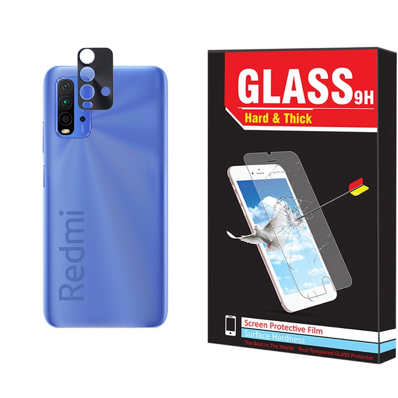 محافظ لنز دوربین هارد اند تیک مدل LNZ-BK مناسب برای گوشی موبایل شیائومی Redmi 9T