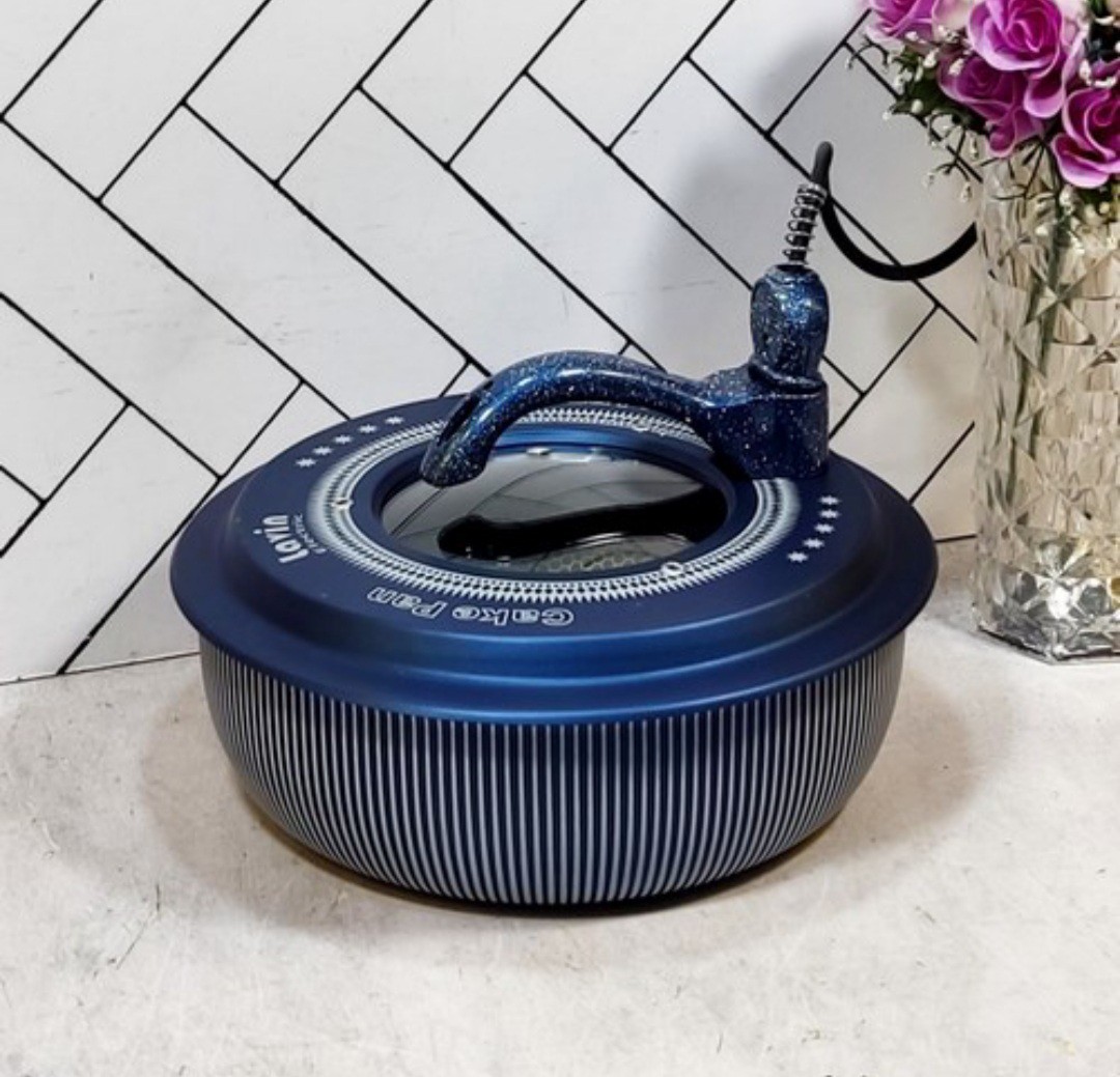 کیک پز برقی مدل شعله سرمه ای لاوان (پسکرایه)