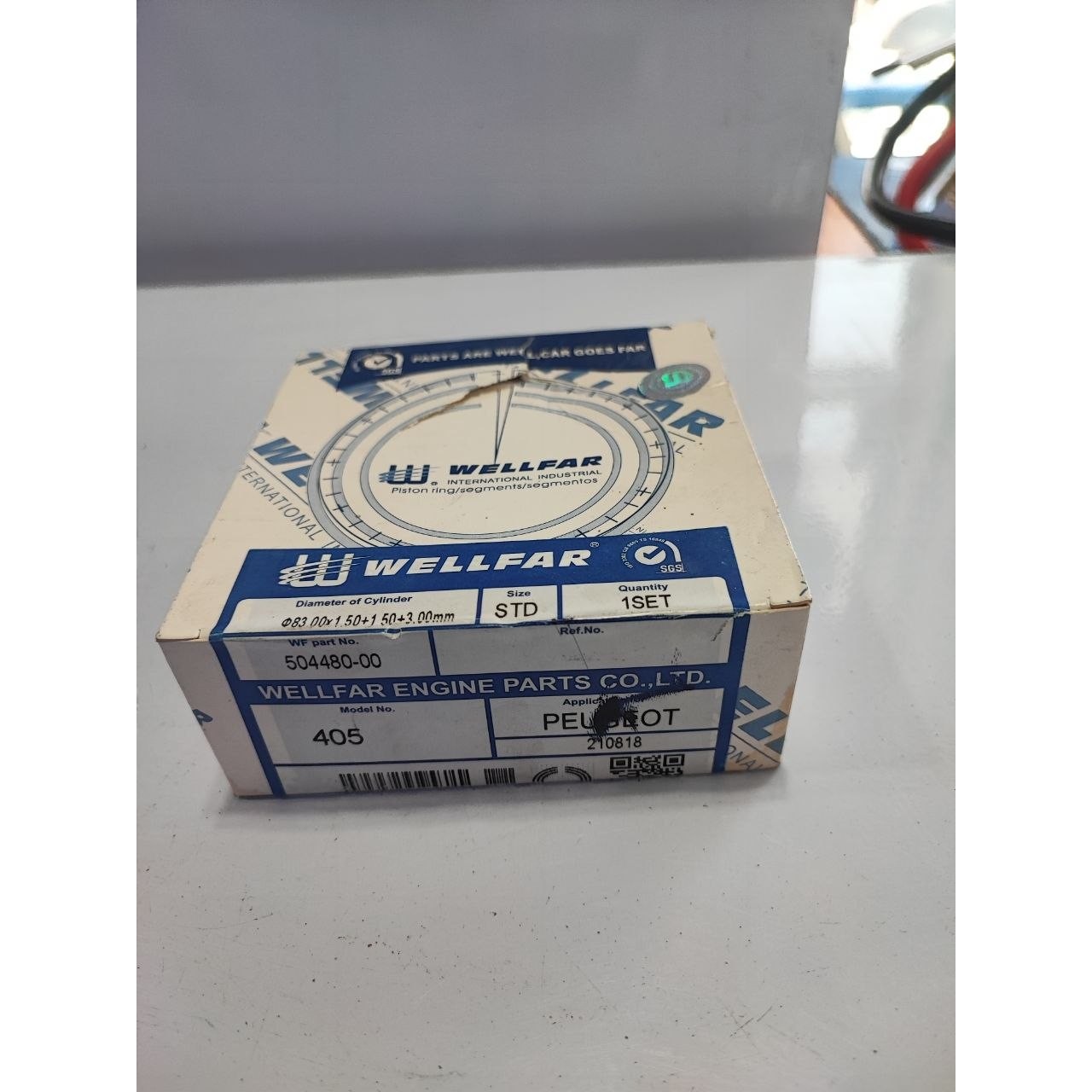 رینگ پیستون پژو 405 ولفار