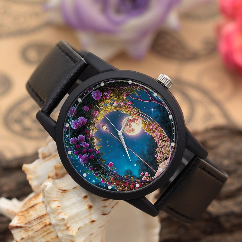 ساعت مچی عقربه ای ناکسیگو مدل ماه کد LF11681