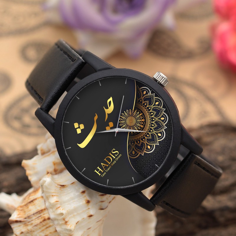 ساعت مچی عقربه ای زنانه طرح حدیث کد LF3239