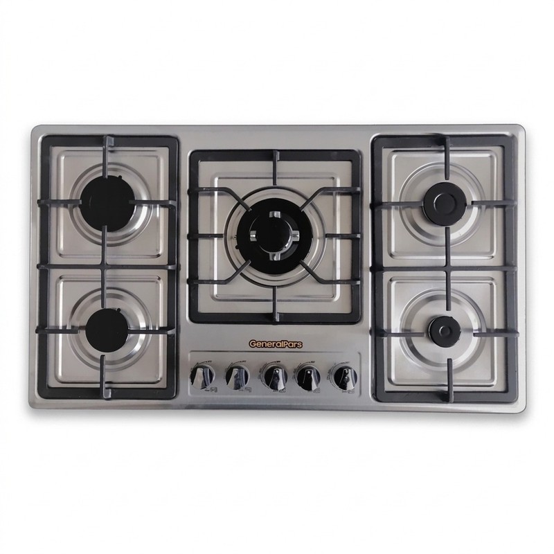 اجاق گاز صفحه ای جنرال پارس مدل PARS-Eco-STEEL