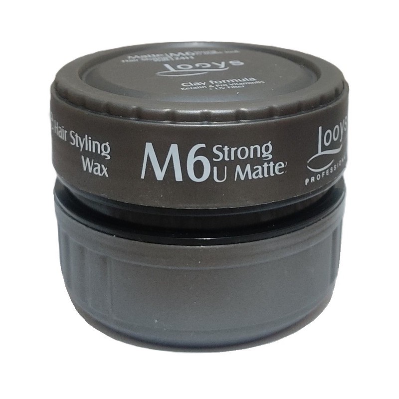 واکس مو حالت دهنده خیلی قوی و مات کننده لویز مدل Strong U Matte Look M6 حجم 150 میلی لیتر