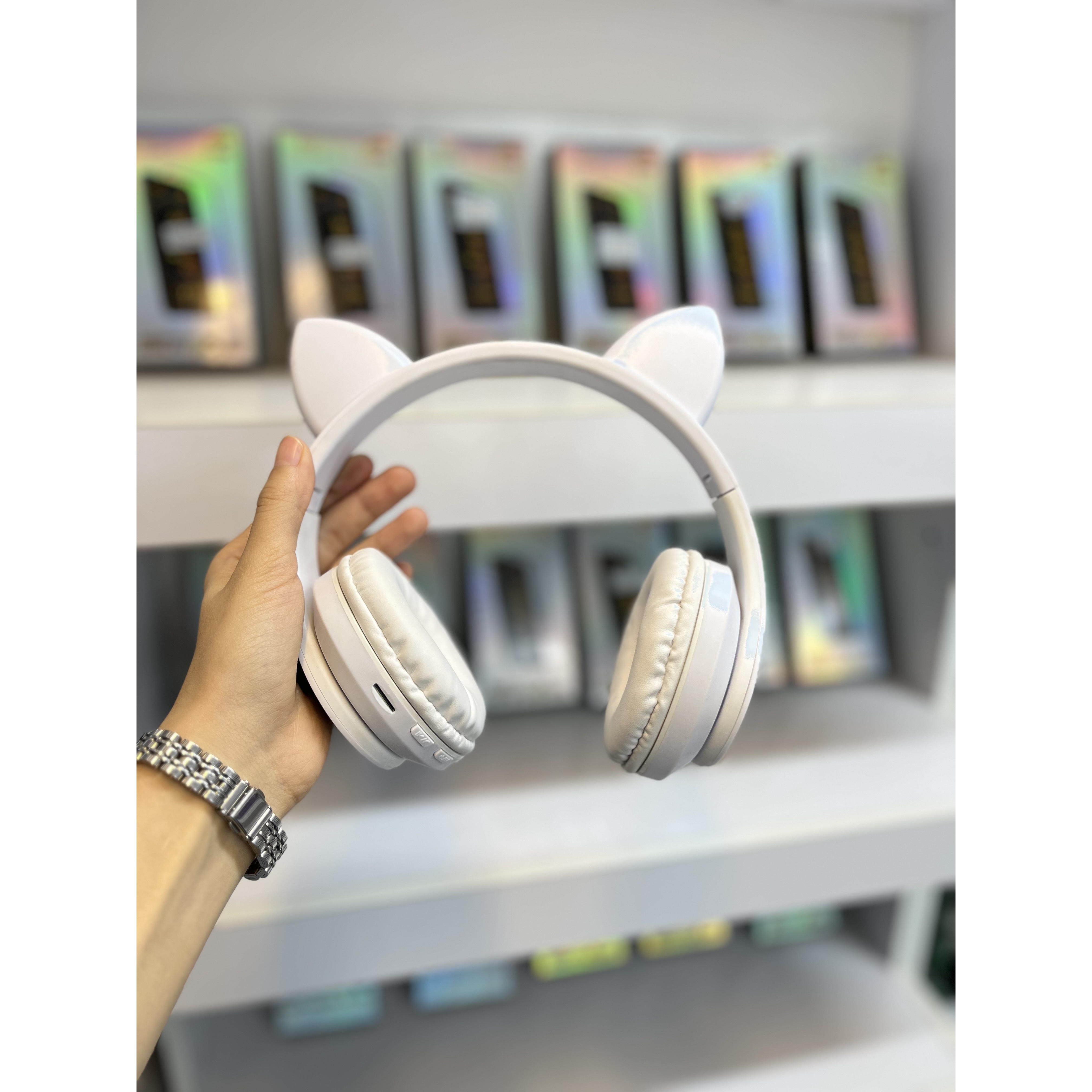 هدفون بلوتوثی گربه ایی مدل PXZ-B39M