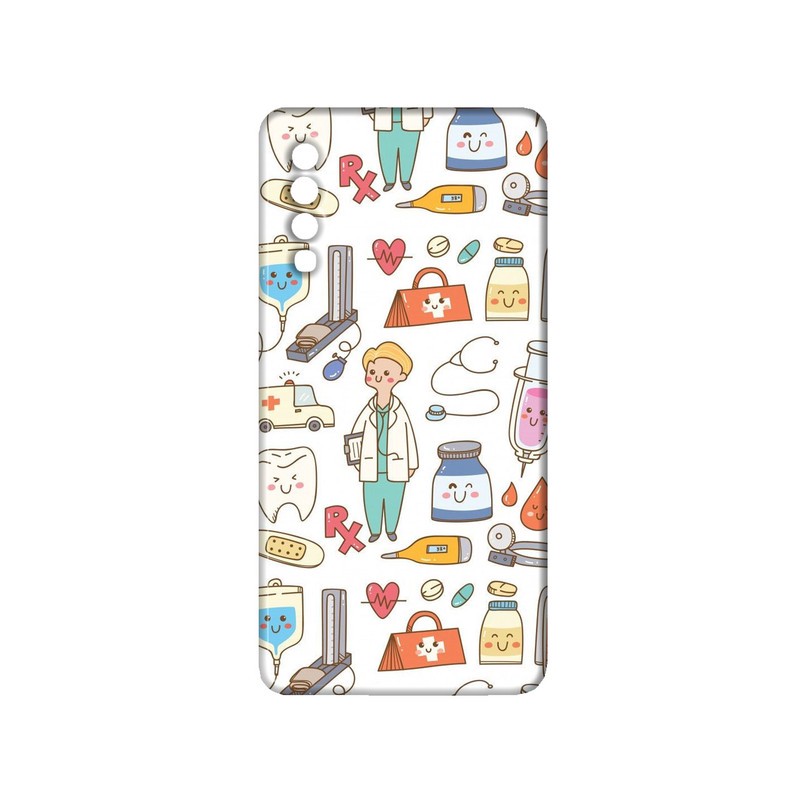 کاور مدل دندان پزشک کد 025 مناسب برای گوشی موبایل سامسونگ galaxy A50 A50s A30s
