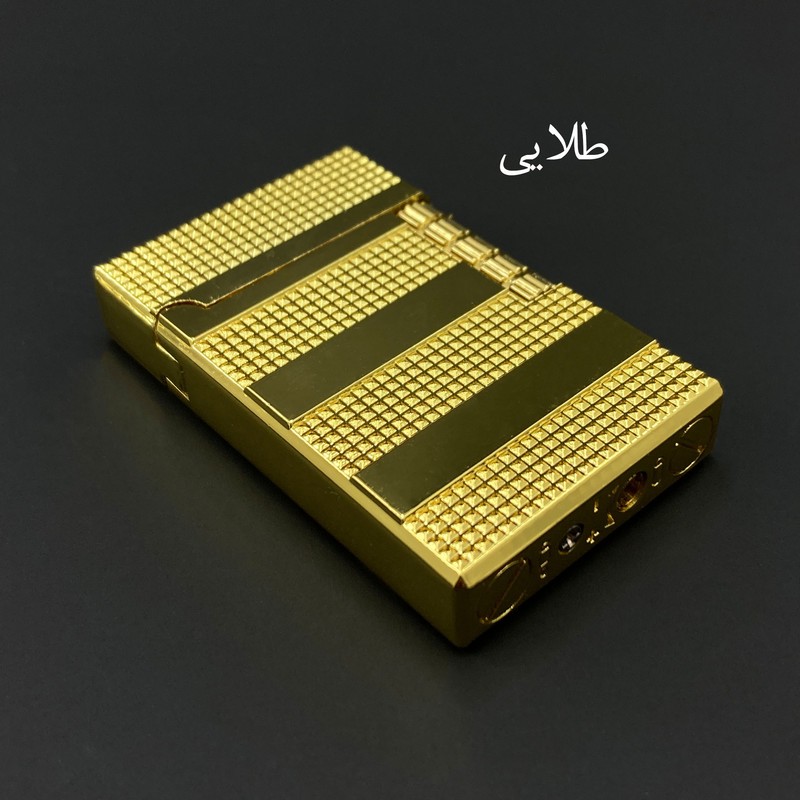 فندک گازی مدل سنگ بغل کلاسیک 2 کد DKD-2010