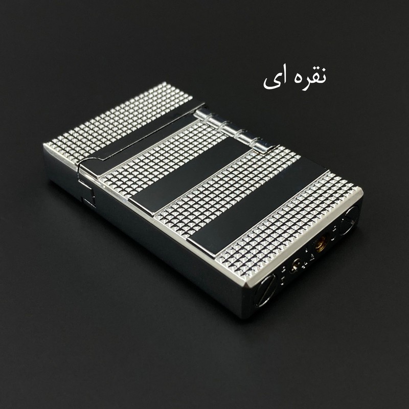 فندک گازی مدل سنگ بغل کلاسیک 2 کد DKD-2010
