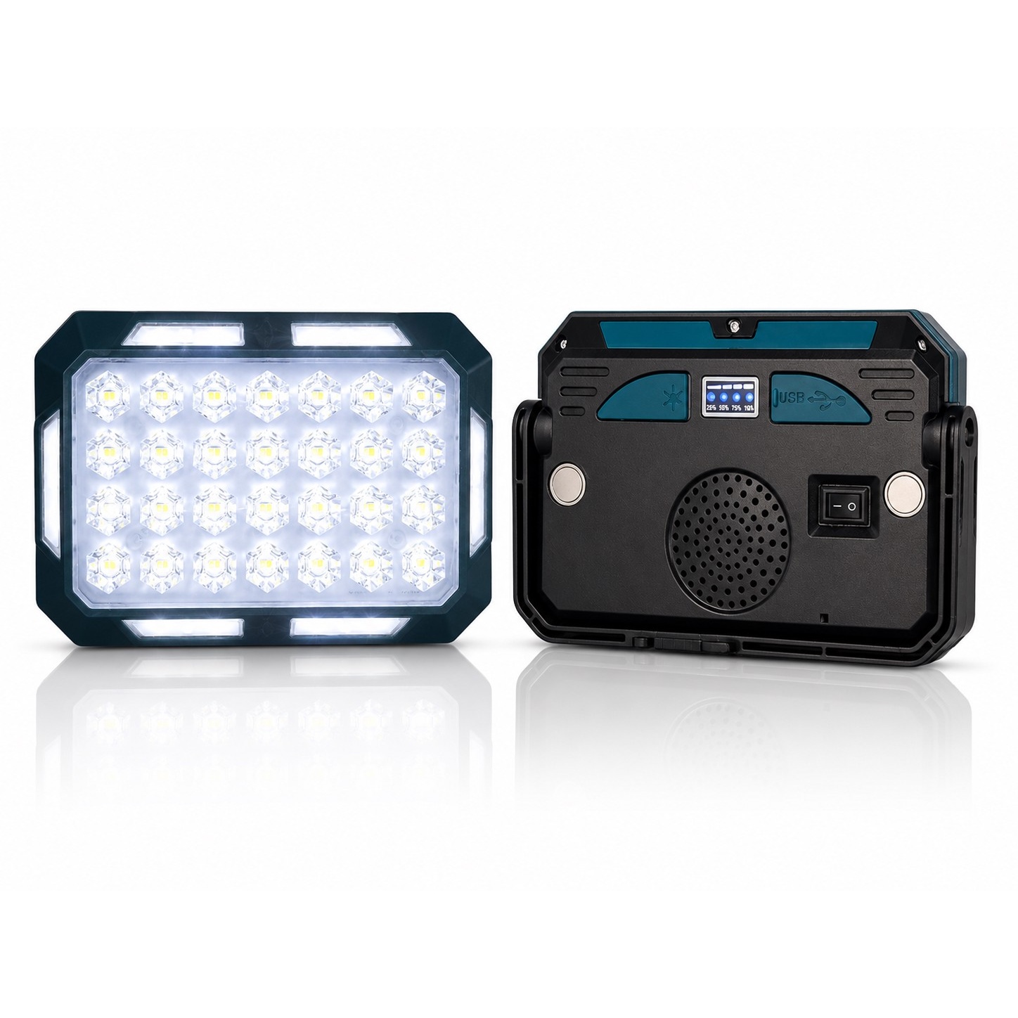 چراغ شارژی LED رویلانگ مدل RL-76 توان 50 وات