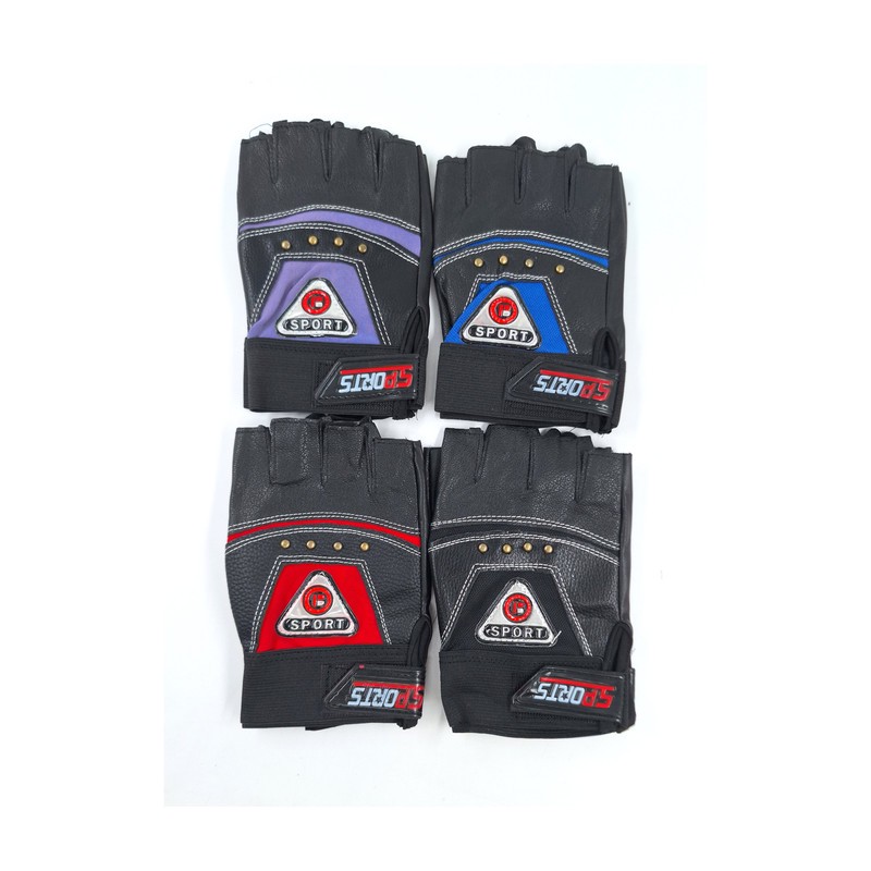 دستکش دوچرخه سواری نیمه انگشتی مدل Triangle کد 2067 سایز فری سایز استایل استور