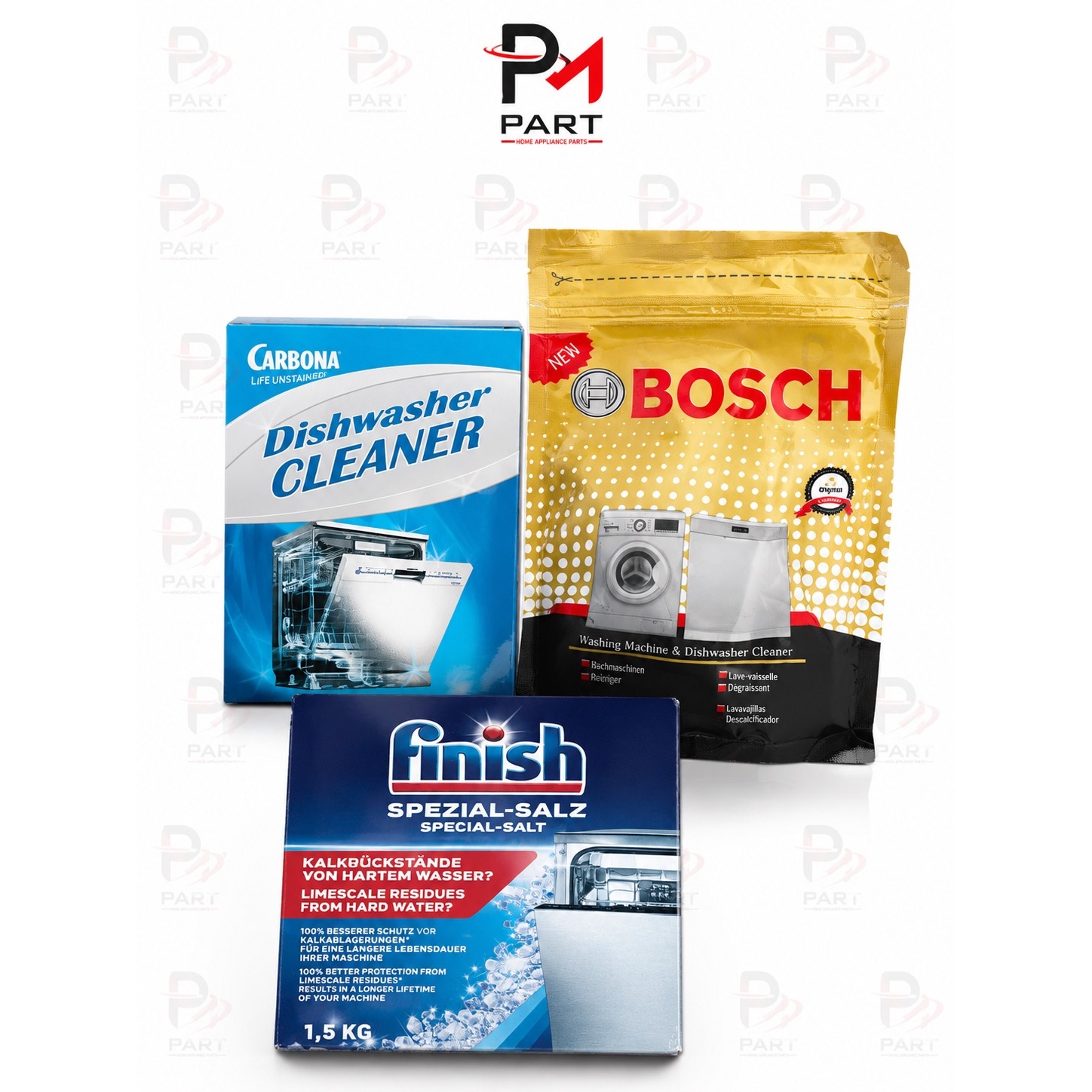 پک ویژه اقتصادی نمک ظرفشویی فینیش جرمگیر کربونا اصلی جرمگیر بوش