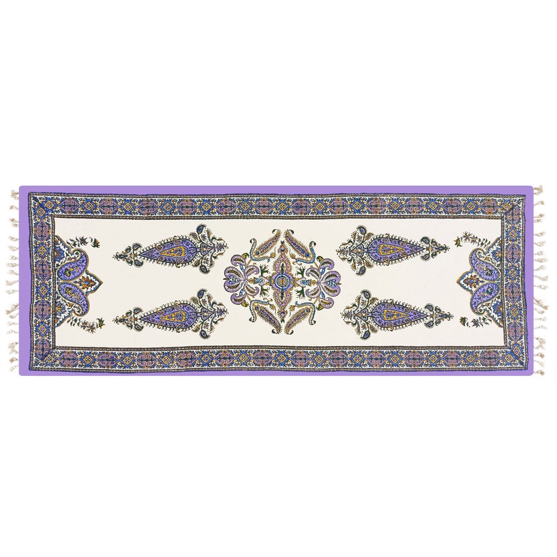 رومیزی قلمکار مدل ترنج کد 204