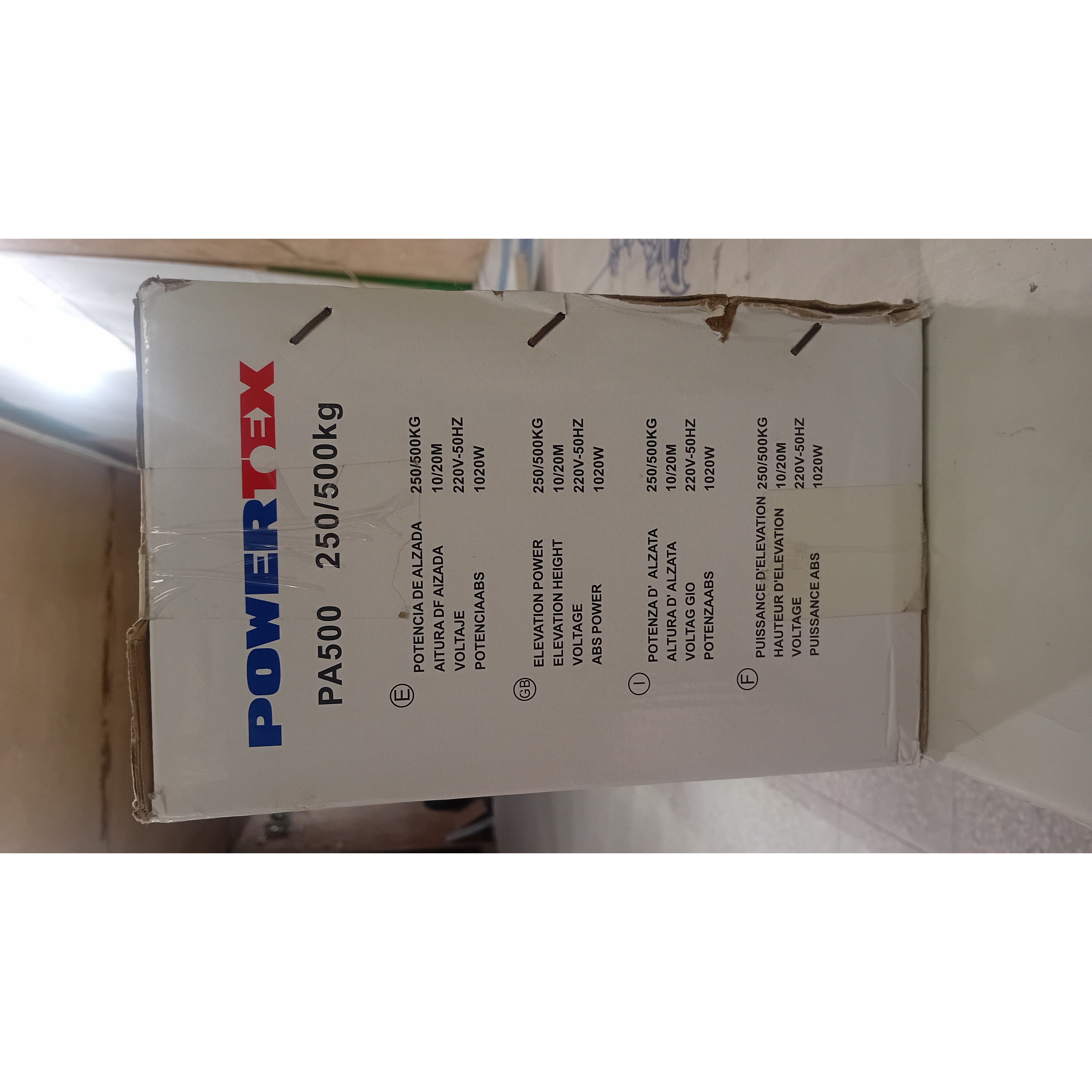 بالابر برقی POWER TEX 250 500