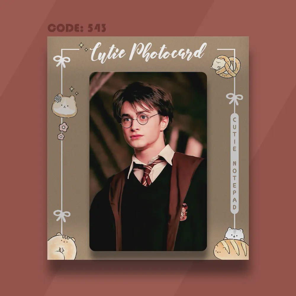 فتوکارت کیوتی طرح Harry Potter - کد 543