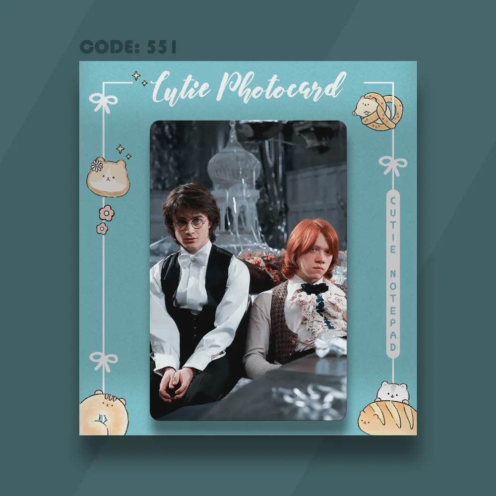 فتوکارت کیوتی طرح Harry Potter and the Goblet of Fire - کد 551