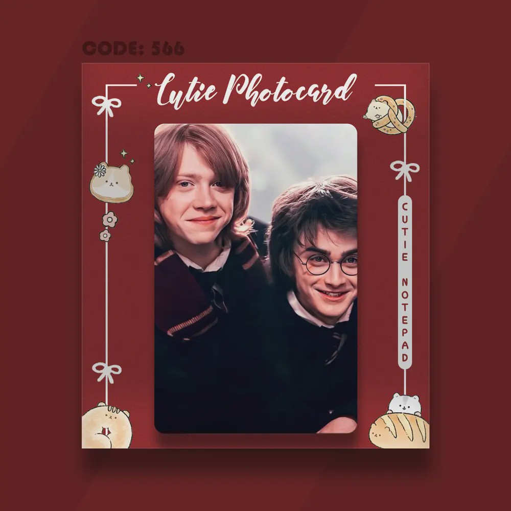 فتوکارت کیوتی طرح Harry Potter and the Goblet of Fire - کد 566
