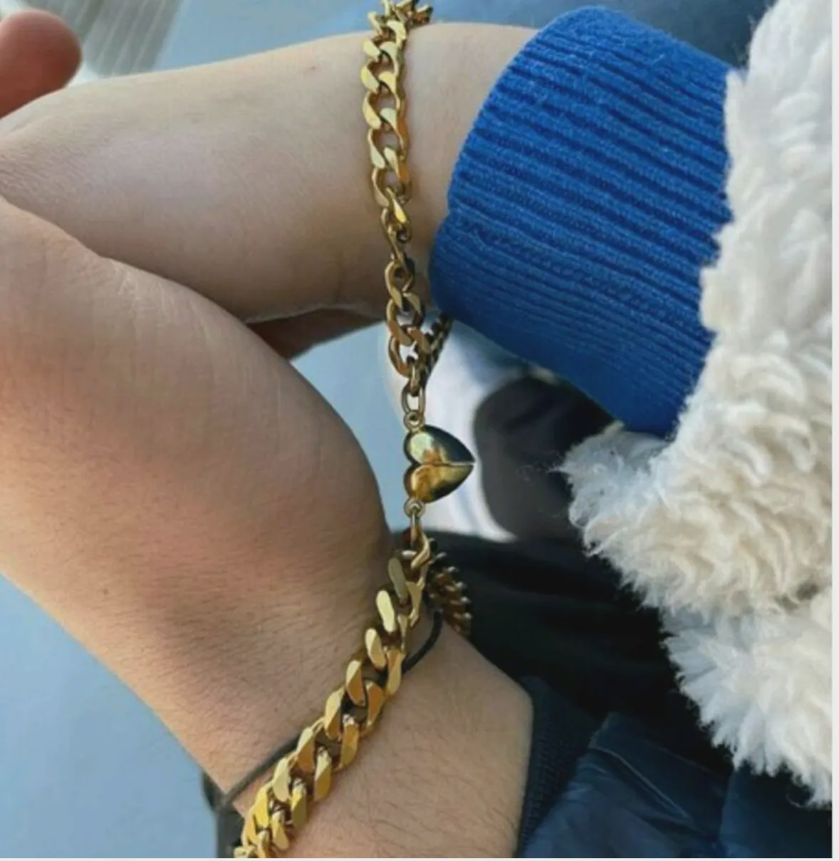 دستبند ست مگنتی کارتیر با ضمانت رنگمدل 1