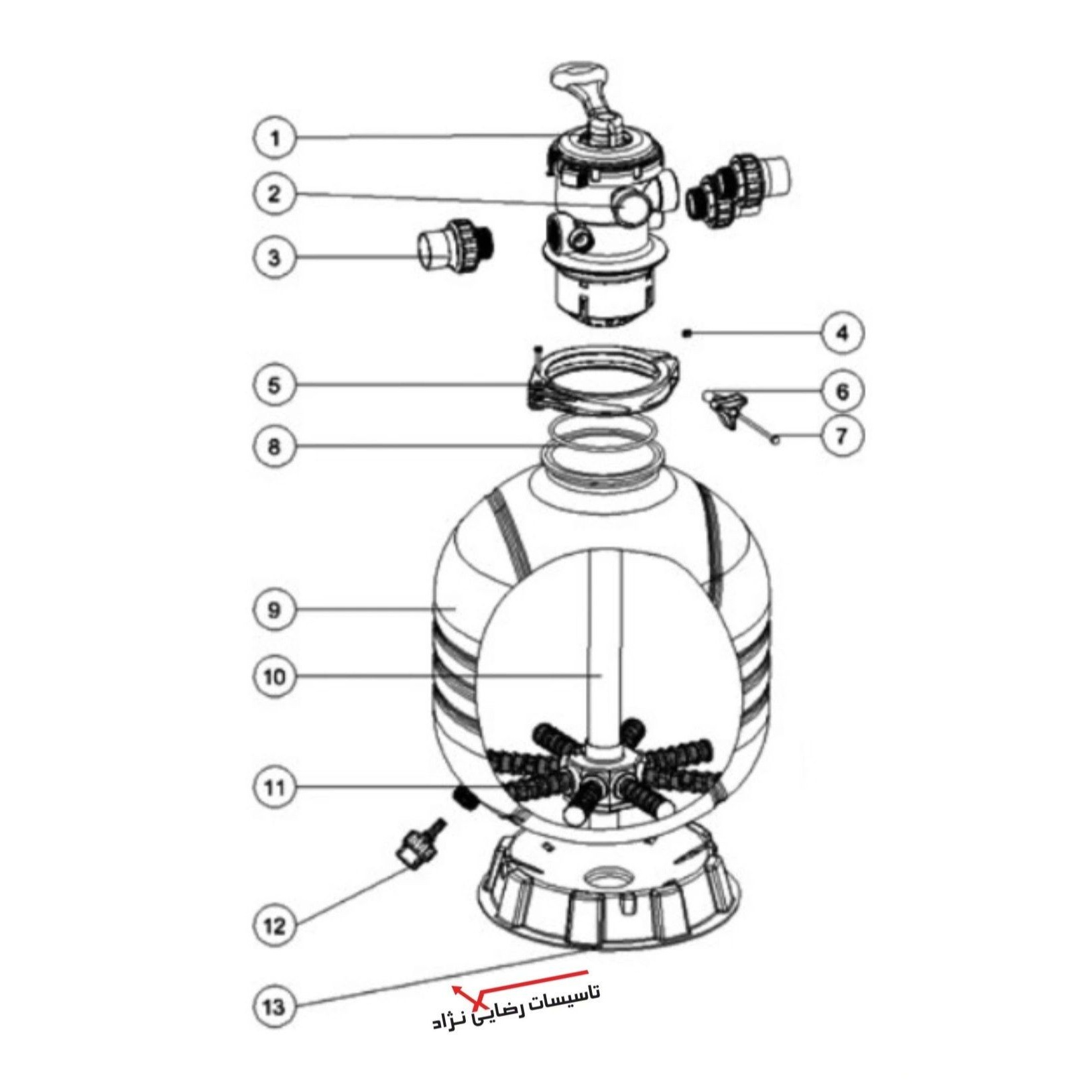 فیلترشنی ایمکس مدل MFV 31