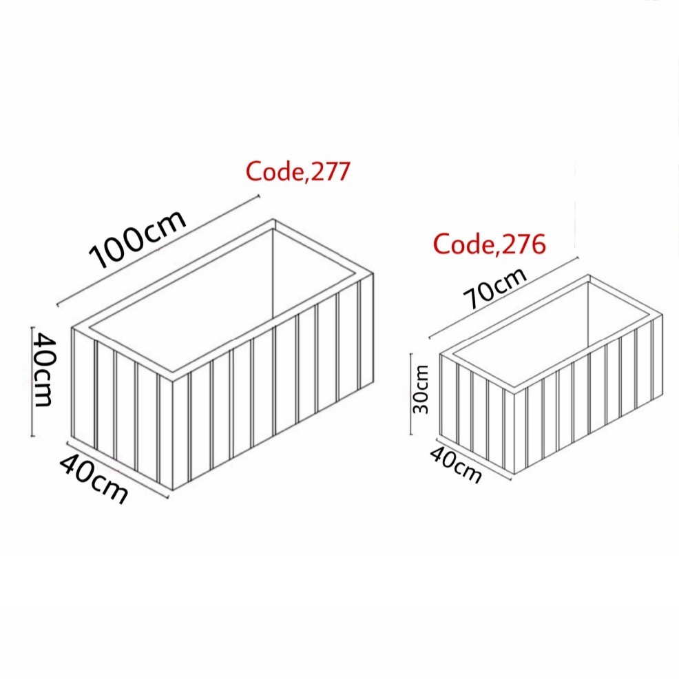 سانسوریا شمشیری ابلق به همراه گلدان ترموود