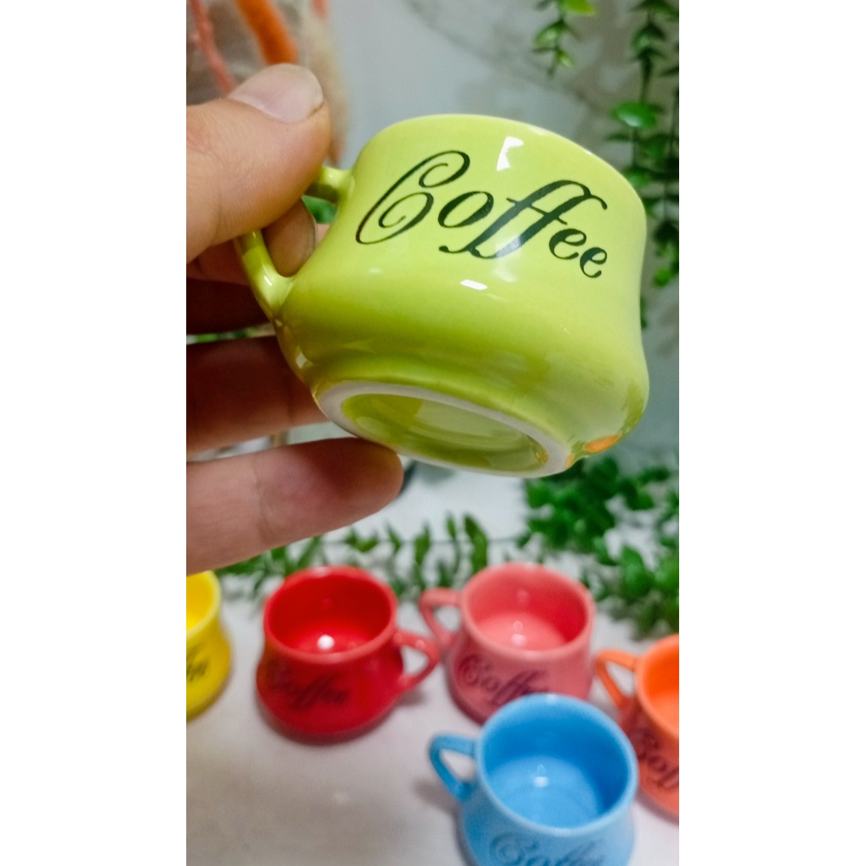 شات قهوه خوری رجینال رنگی coffee