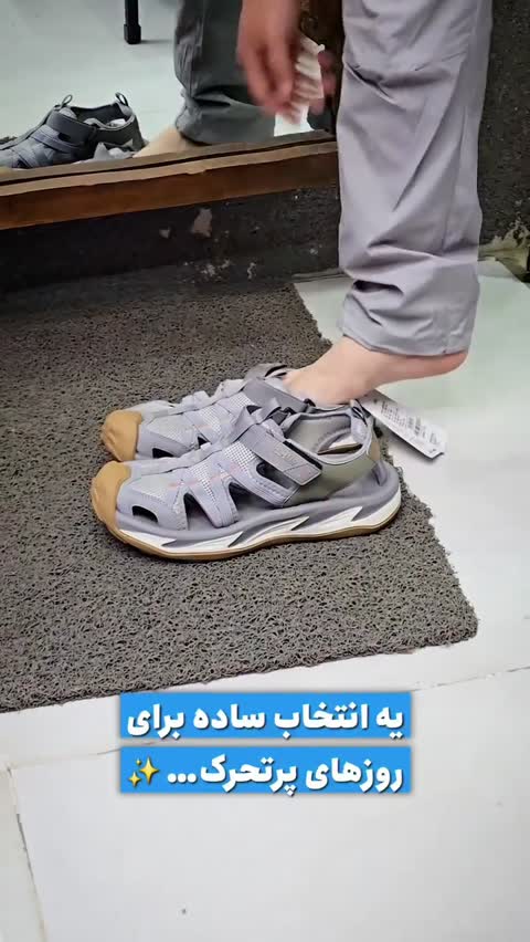 صندل مردانه هامتو رنگ مشکی 740977A_1