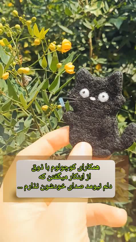 توت بگ کیف پارچه ای با پیکسل گربه 