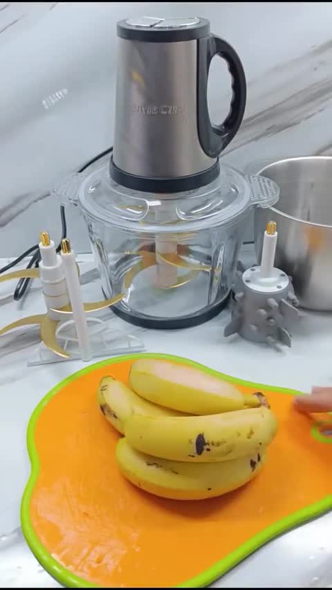 خردکن دوقلو سیلورکرست همراه با سیر پوست کن و همزن مدل SC4030 (هزینه ارسال پس کرایه