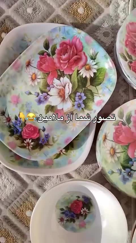 کاسه تبتی بزرگ مشکی ملامین