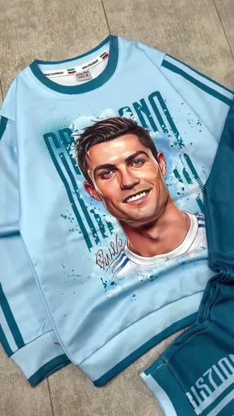 ست بلوز و شلوار طرح رونالدو