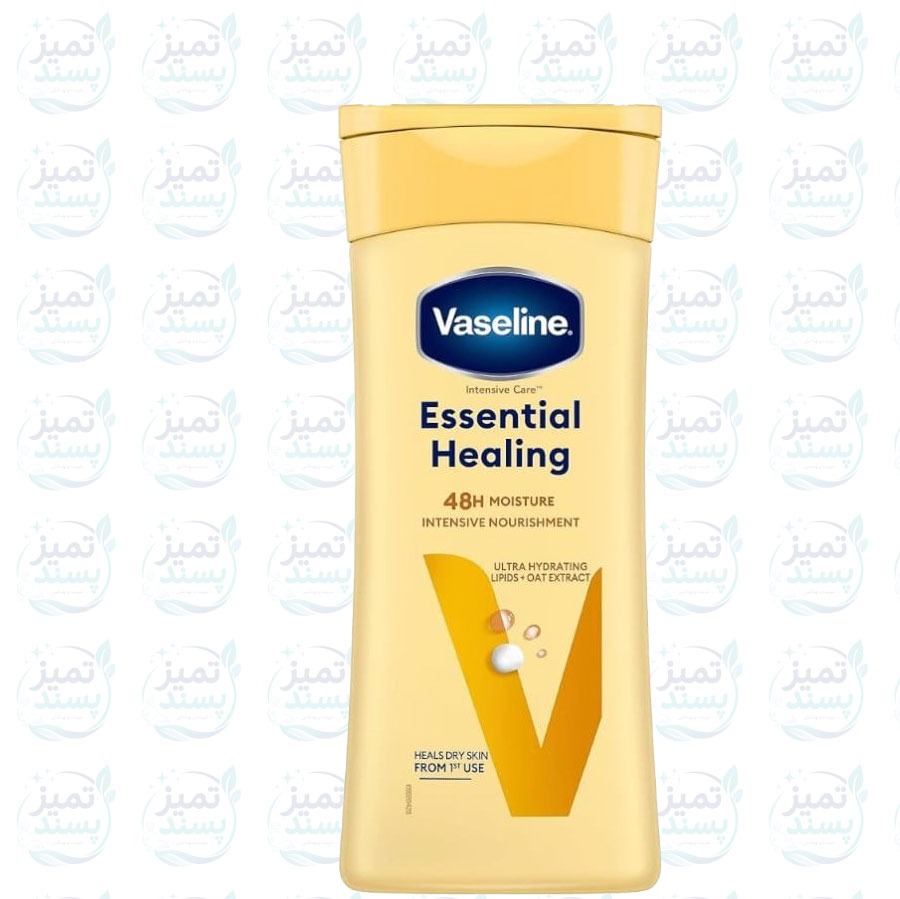 لوسیون بدن وازلین Intensive Care Essential Healing حجم 200 میلیلیتر