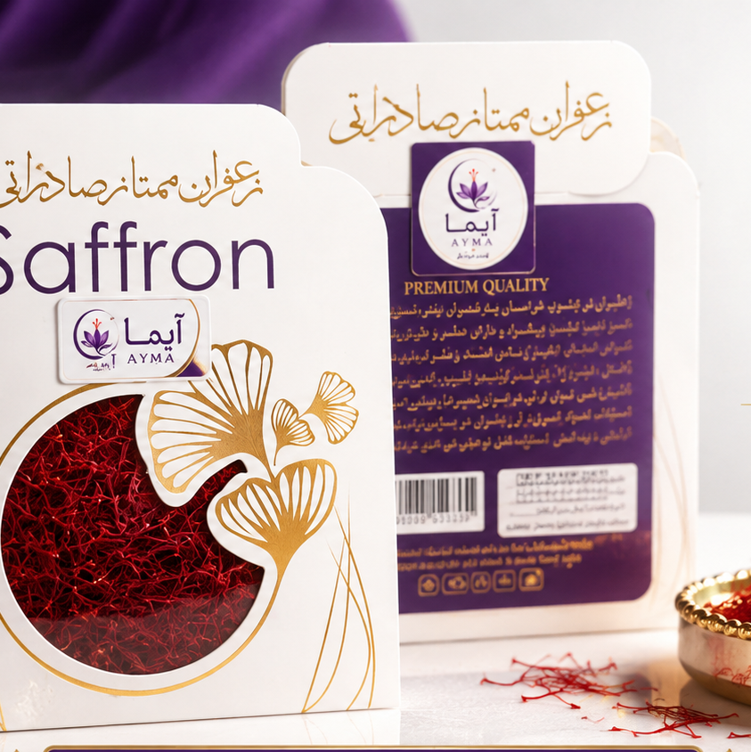 زعفران پوشال یک گرمی پاکتی