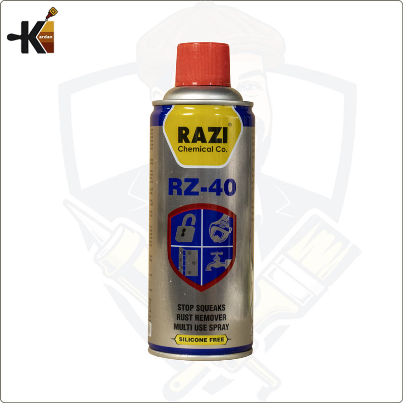 اسپری روان کننده رازی 400 میل RZ40
