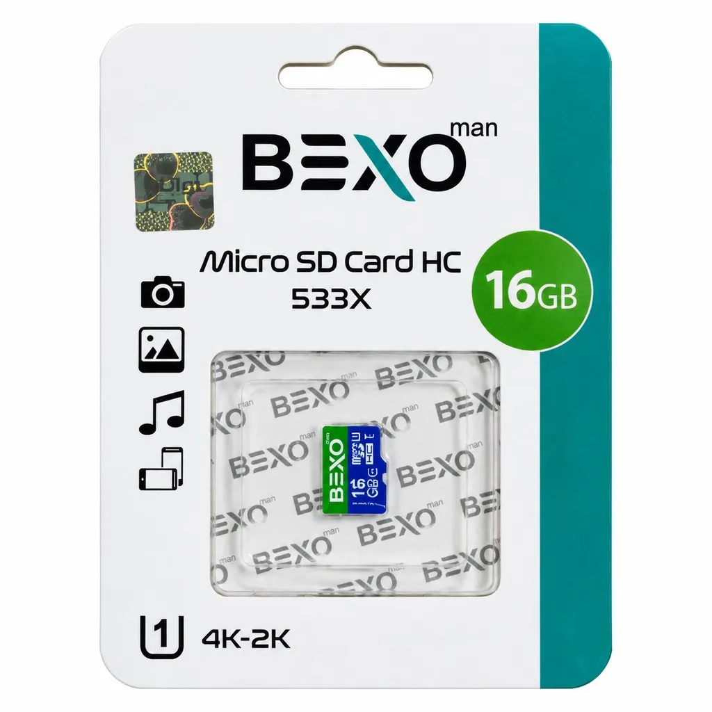حافظه رم BEXO کلاس 10 ظرفیت 16 گیگابایت مدل 533X