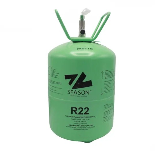 کپسول گاز مبرد R22 برند SEASON سیزن 7 کیلویی