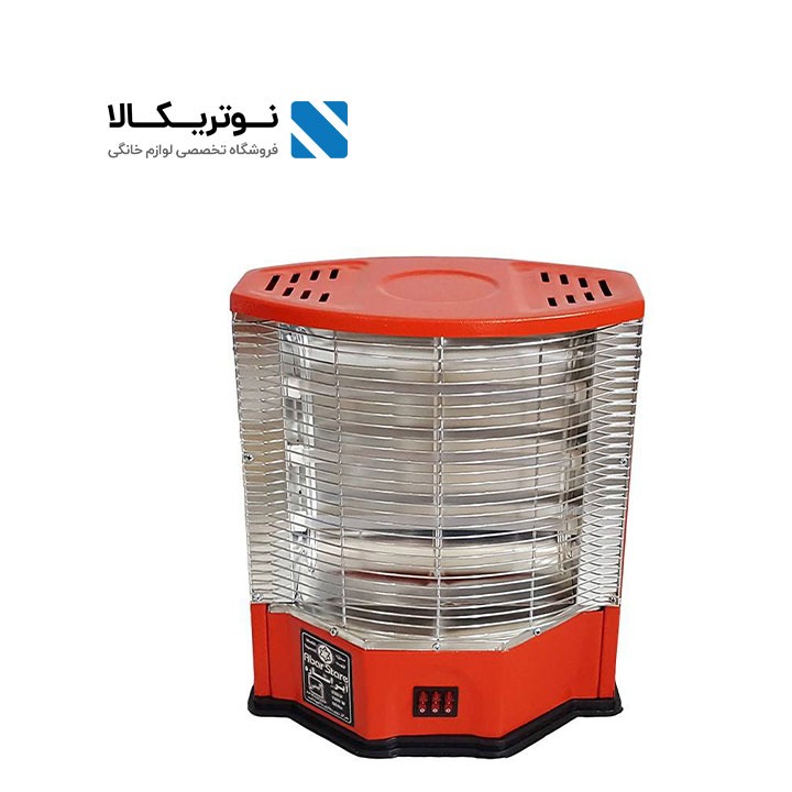 بخاری برقی بدون فن زمینی ابر استار مدل ساده Toyoset