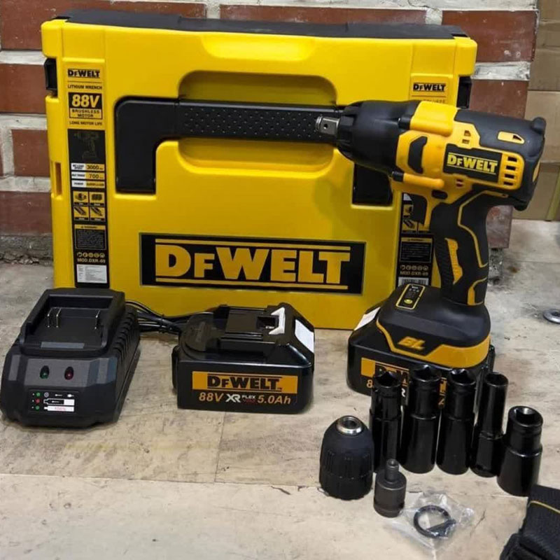 بکس شارژی سوپر صنعتی حرفهای 800 نیوتن دیوالت DEWALT DF88