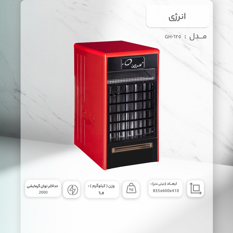 فن هیتر گازی انرژی مدل GH0625