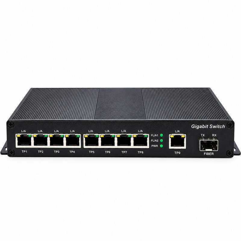 سوئیچ شبکه گیگابیتی AOA 9 پورت مدل AFS3109-SFP