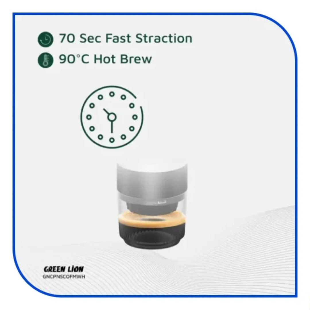 قهوه ساز گرین لاین Green Lion Campinas Portable Coffee Maker
