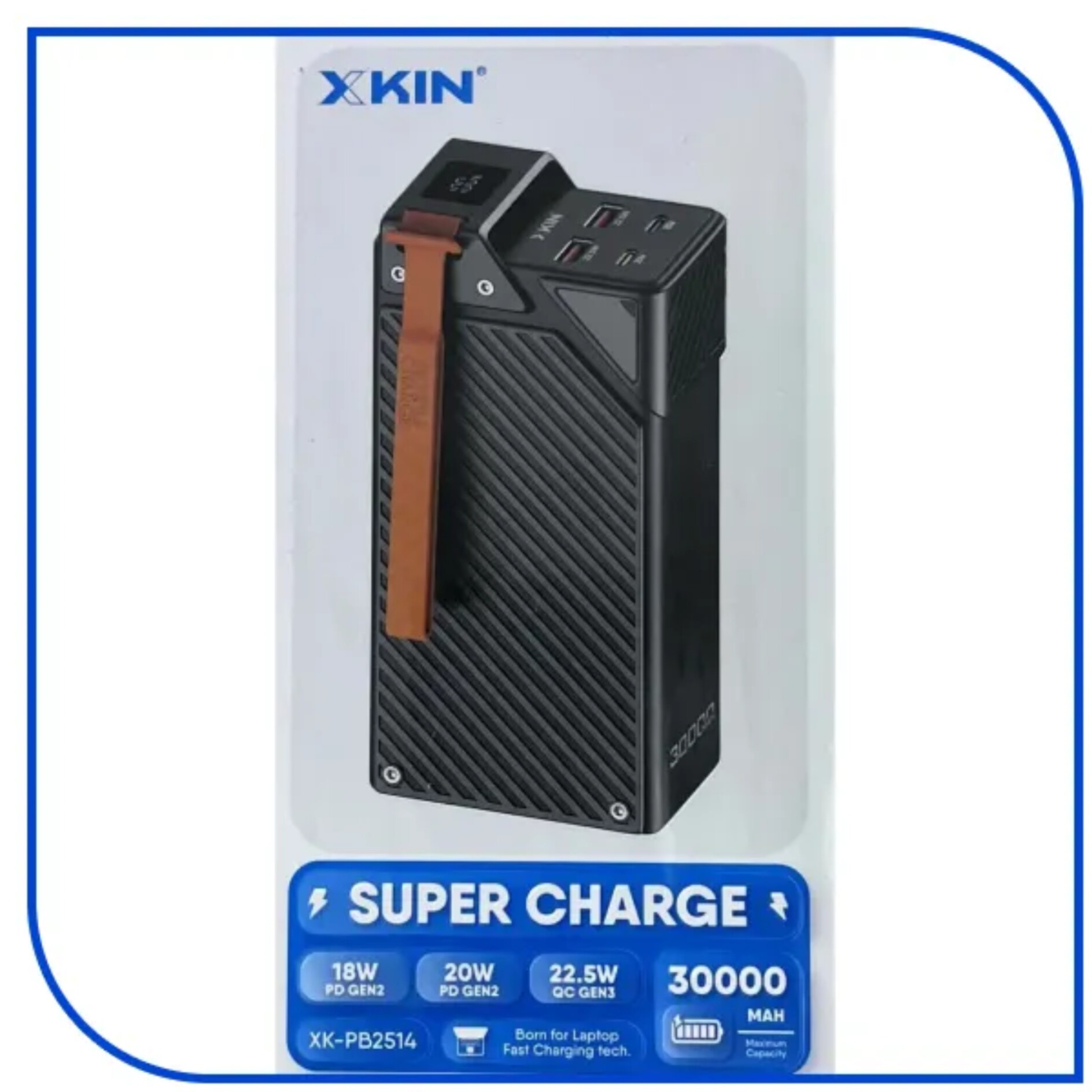 پاوربانک XKIN مدل XK-PB2514 ظرفیت 30000 میلی آمپر ساعت